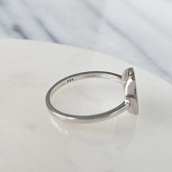 RARE Jack & Sally Ring, Nightmare Before - 925 Sterling Silver Disney Valentines - Picture 2 of 4